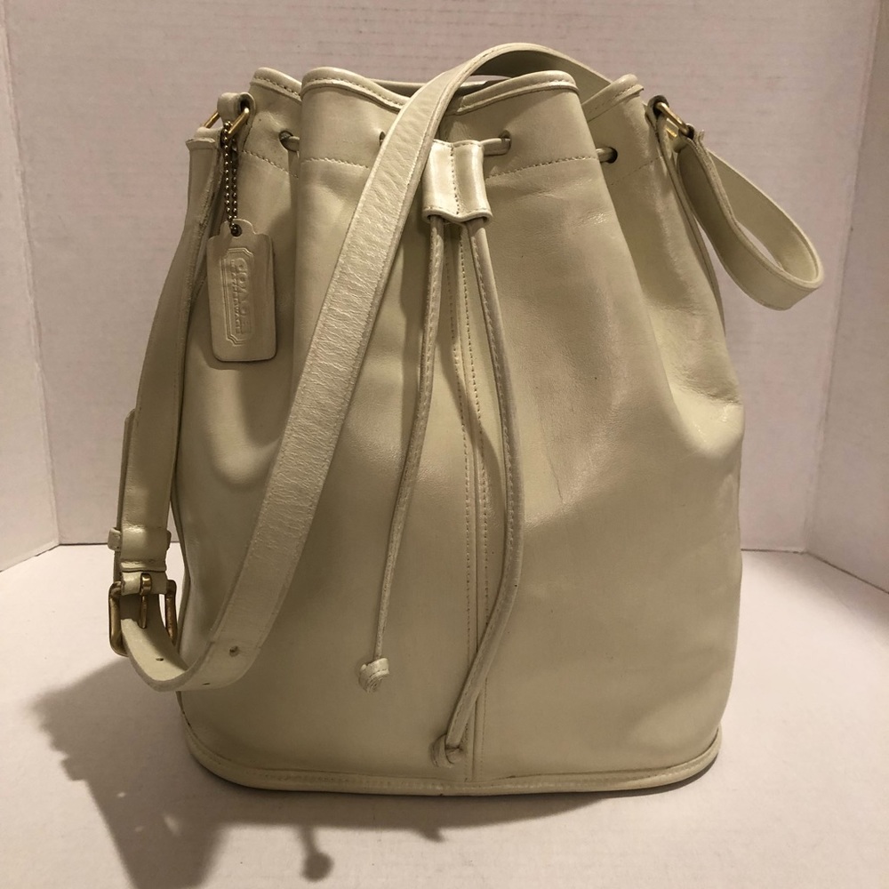 Authentic Classic Coach Drawstring Sac - image 1